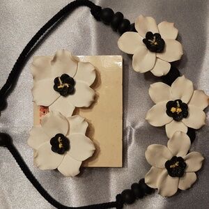 Hot Tropics Handcrafted Necklace & Earrings Set